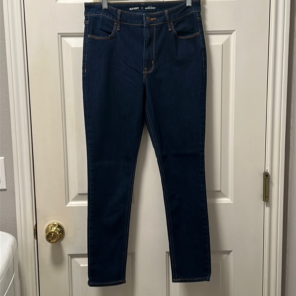 Old Navy Super Skinny High Rise Jeans Size 8